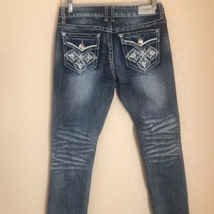 Z company jeans. size 7 waist. 39 inches long.